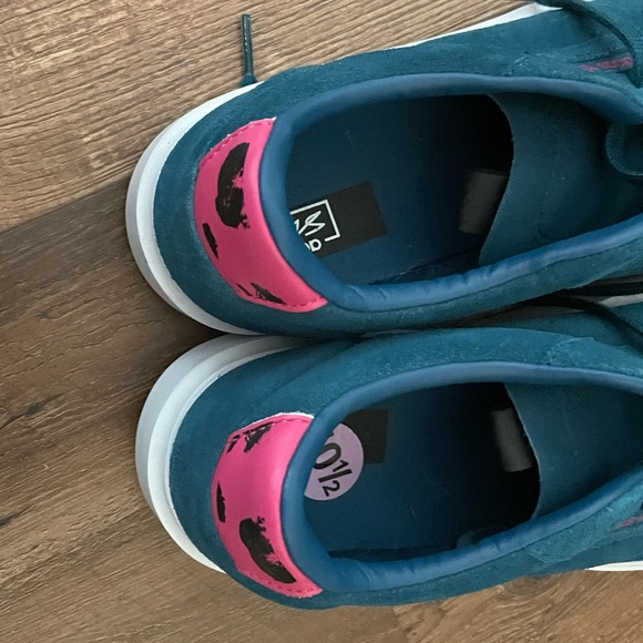 Dark Teal Adidas Sneakers - Picture 3 of 6